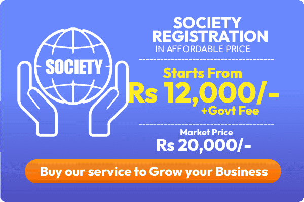 Society Registration in affordable price-12,000rs